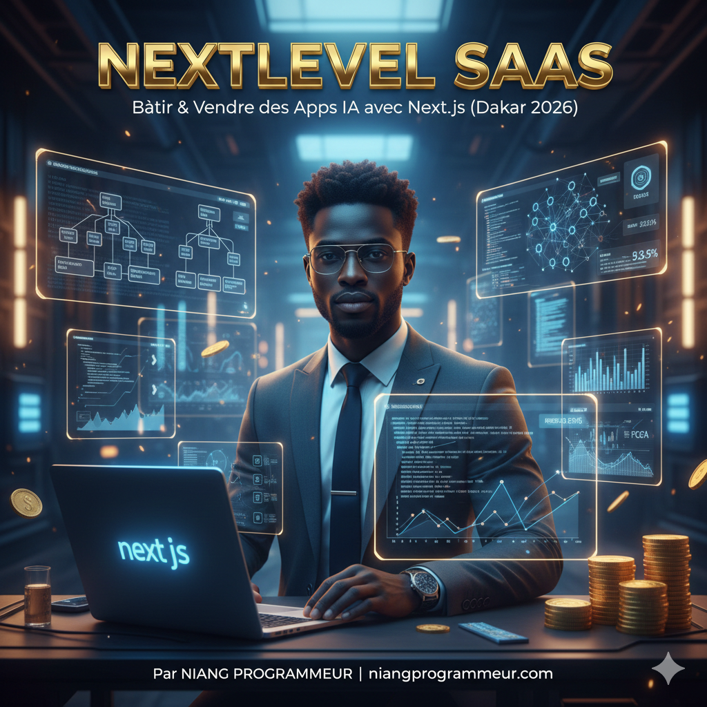 NEXTLEVEL SAAS : Bâtir et Vendre des Apps IA avec Next.js
