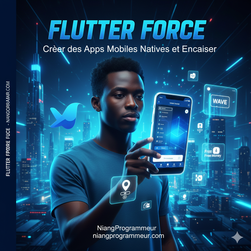FLUTTER FORCE : Créer des Apps Mobiles Natives et Encaisser partout.