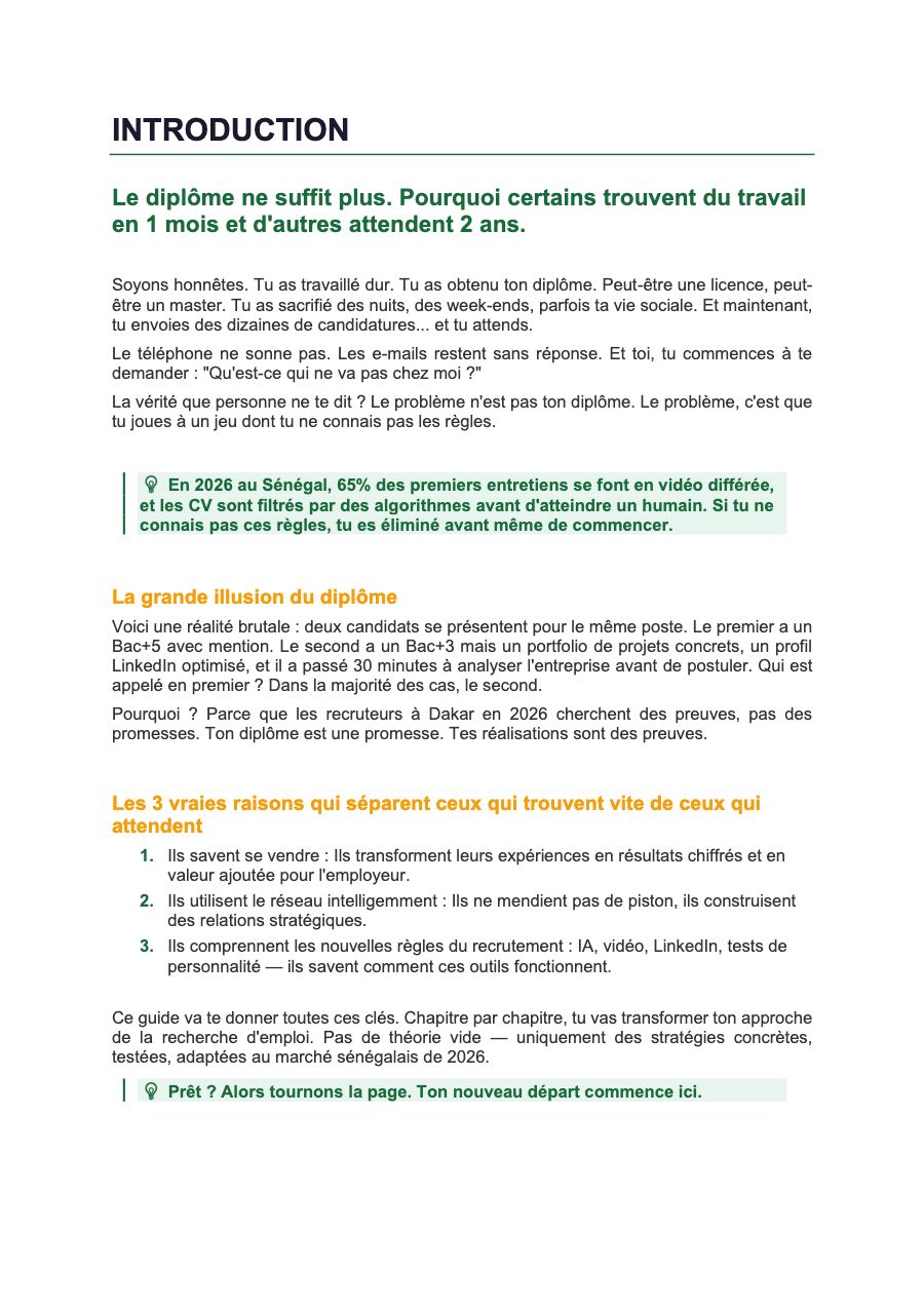 LE DÉCODEUR DE CARRIÈRE : Guide Ultime pour Décrocher un Emploi — page 3