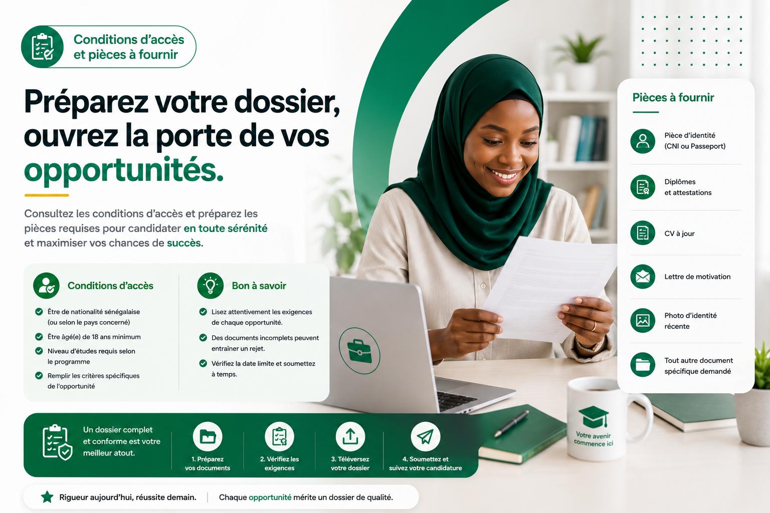 Conditions d’accès et pièces à fournir