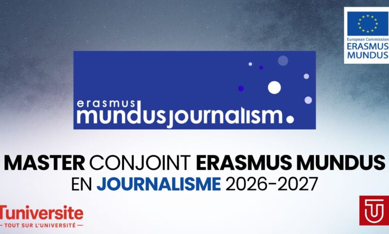 Master Journalisme International 2026-2027 : Bourses EPJT & DW