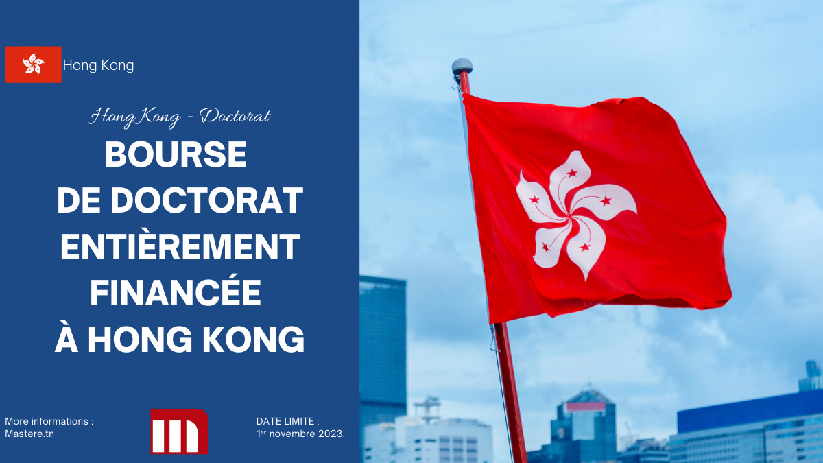 Bourse de doctorat à Hong Kong 2027 : HKU financée à 100%