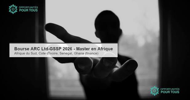 Bourse ARC-GSSP 2026 : master actuariat financé à Dakar