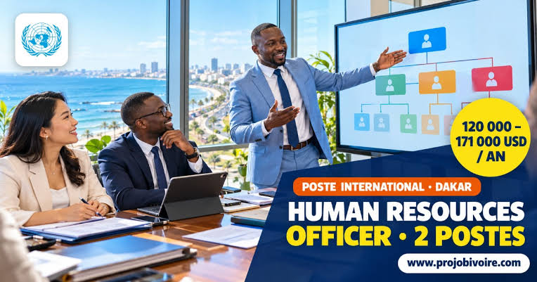 HCDH recrute un Human Rights Officer à Dakar 2026 - Offres d'emploi