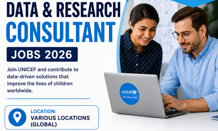 UNICEF recrute un Consultant à Dakar 2026