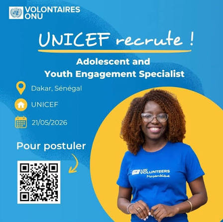 UNICEF recrute un Assistant IT à Dakar en 2026 - Offres d'emploi