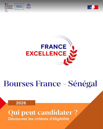 Bourses scolaires France-Sénégal 2026/2027 - 2ème campagne - Bourses d'études