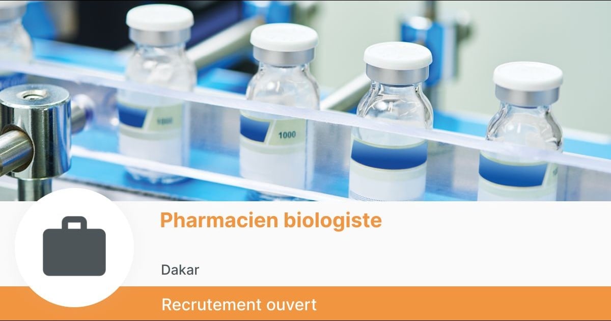 FHI 360 recrute un Pharmacien Biologiste à Dakar 2026