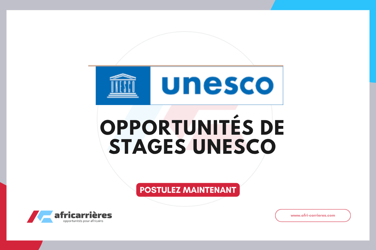 UNESCO recrute un chargé de programme à Dakar - Offres d'emploi