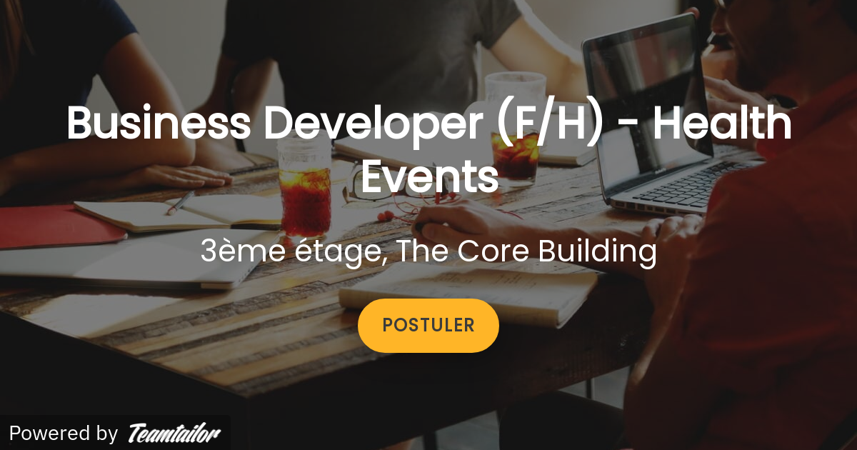 Recrutement Business Developers| Digital Technologie - Offres d'emploi