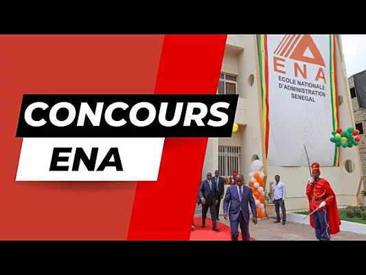 Concours ENA Sénégal 2026 : 184 places, comment s'inscrire